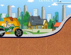 Tom And Jerry Motobike - Tom na motorke