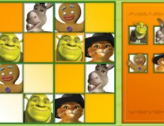 Sudoku Shrek - Zábavné Shrek Sudoku