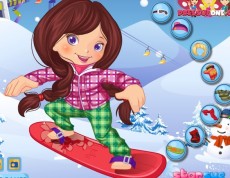 Snowboarder Girl - Ako sa obliecť na snowboard?