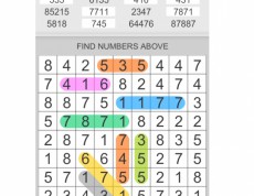 Hidden Numbers - Ukryté čísla