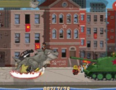 Sharkosaur Attack - Žralokosaurus útočí