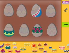 Easter Eggs Puzzle - Poskladaj veľkonočné vajíčka