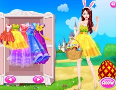 Easter Bunny Girl - Obleč Ester!