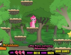 Little Pony Jumping - Dostať Ponyho na ostrovček